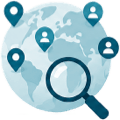 Global customer search tool for finding verified buyers and importers worldwide.
